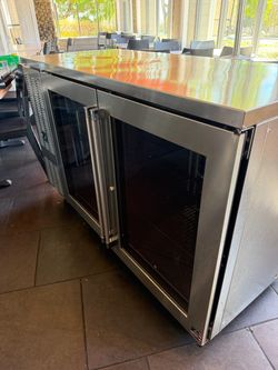 Perlick Cooler - 60" Pass Thru Back Bar Refrigerator