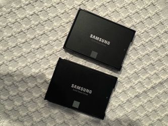 Samsung 860/870 EVO SSD’s (x2 512gb, x2 1tb and x1 2tb) + Atomos Caddys