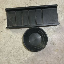 Gold Pan and Sluice Box