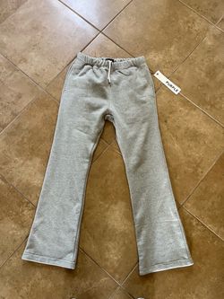 Purple Brand Grey Flare Sweatpants