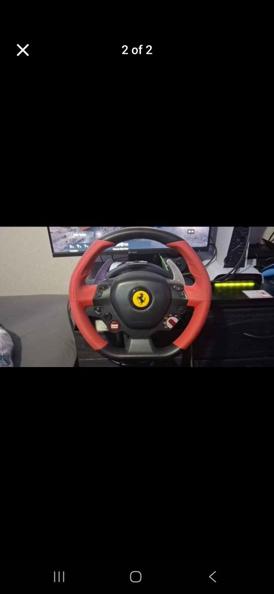 Xbox Wheel And Pedals