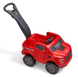 Step2 2-in-1 Ford F-150 Raptor | Kids Ride-On Push Car | Red
