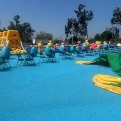 Outdoor Turf, Caribbean Blue