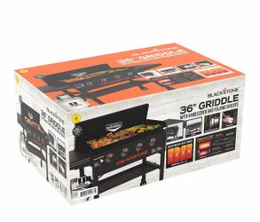 Blackstone Original Outdoor Griddle, 4-Burner 36 Inch Flat Top