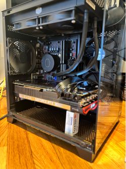 All Black PC Build | Evga RTX 3080 10GB | i5-13400F | 32gb Ram | 1TB M.2 SSD | AIO COOLER |