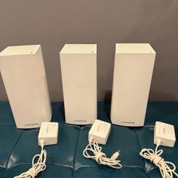 Linksys MX4200 Mesh WiFi Router - MX4200 WiFi 6 Router - Velop Tri-Band WiFi Mesh Router For Wireless Internet 