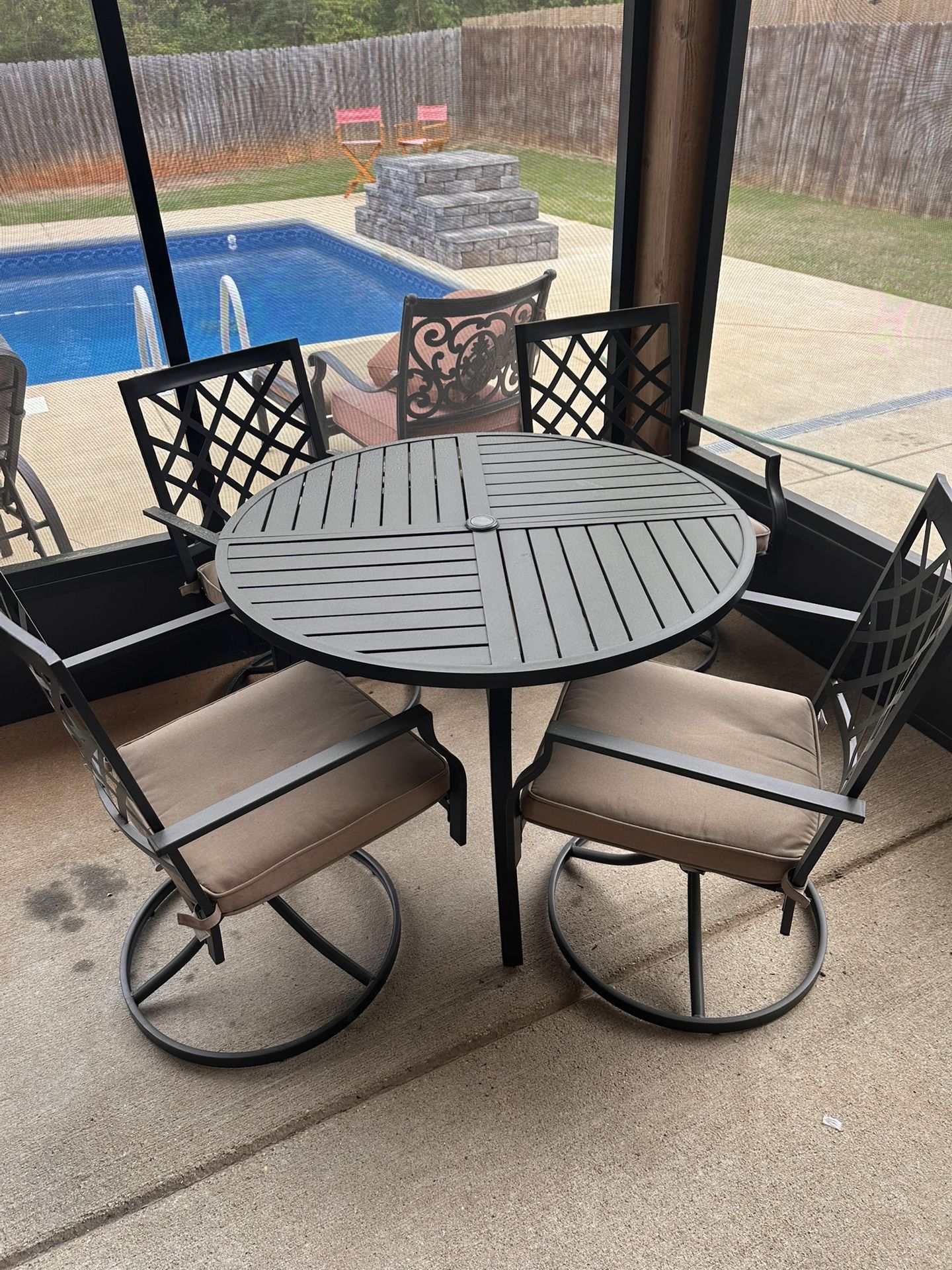 5 Pc Patio Set
