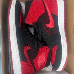 Jordan 1 Bred Flyknit