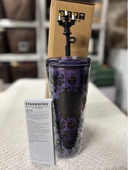 Disney Starbucks Haunted Mansion cup tumbler