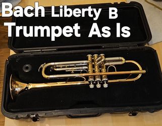 Pre-Owned Bach Liberty B Trumpet & Case(By Vincent Bach)