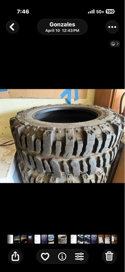 4 tires for sale in or in like new condition