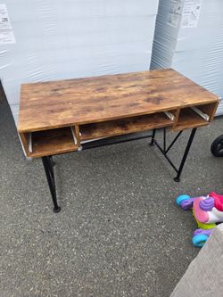 Desk TV stand