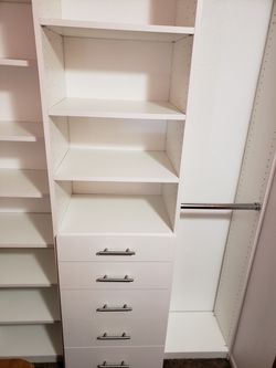 Custom closets and cabinets