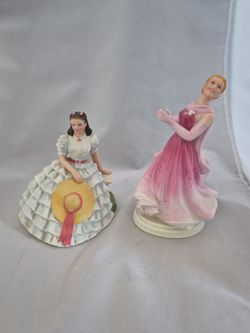 Avon collectibles: Scarlett O'Hara and Ginger Roger's