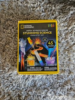 National Geographic Stunning Science Chemistry Set