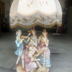 Italian Antique Table Lamp