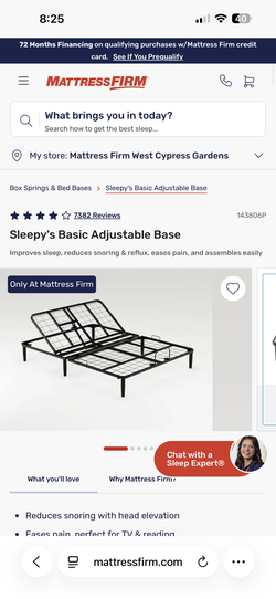 King size adjustable bed frame