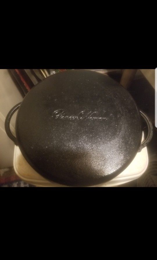 Pioneer Woman Pre-Seasoned 13.5" Cast Iron Pan