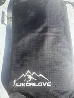LIKORLOVE Waterproof Blanket Black Outdoor Camping