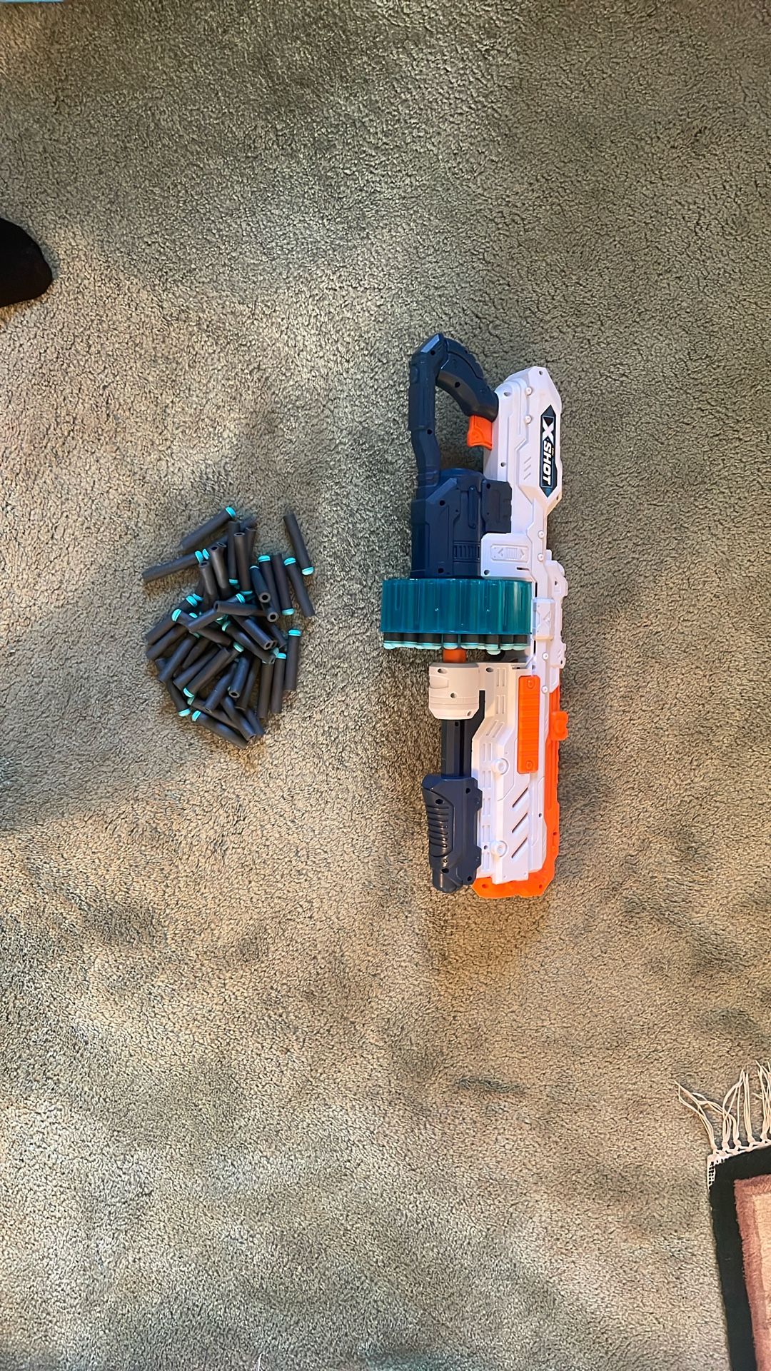 Nerf XSHOT Turbo 40 Dart Gun And Extra 44 Bullets