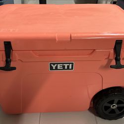 Yeti Tundra Haul Cooler Limited Coral Color