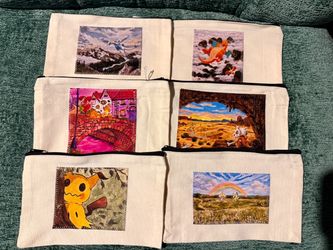 Pokemon Canvas Pouches