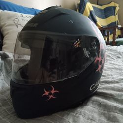 Women's Motorcycle Helmet Sz M