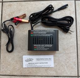 New Battery Tender Plus 12V-1.25 AMP Battery Charger and Maintainer 021-0128