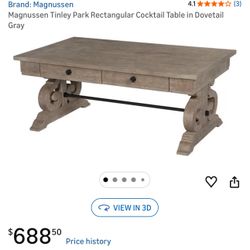 Rectangular Cocktail Table