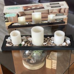 3pc Led Candles Set