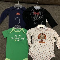 Baby Boy Size 6M Clothing Items