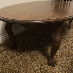 Claw Foot Coffee Table