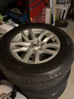 Set Of 4 Tires With Rims. READ DESCRIPTION