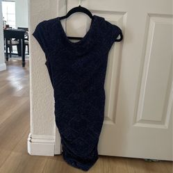 Navy Blue Dress 