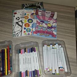 Adult Or Child Coloring Combo. 