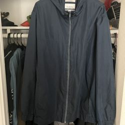Goodfellow Blue Windbreaker 