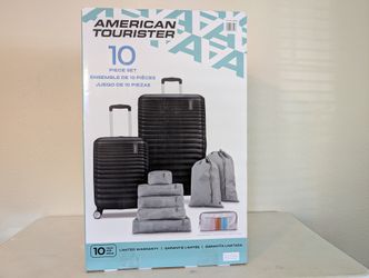 NEW American Tourister Upturn 10-Piece Luggage Set