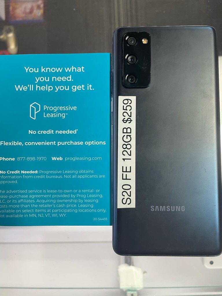 SAMSUNG GALAXY S20FE - $50 DOWN - NO CREDIT CHECK