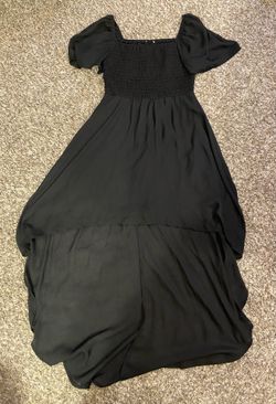 Juniors black dress- size M