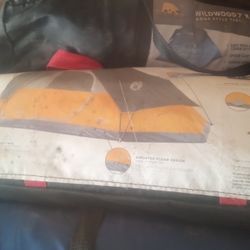 Collmen 4-6-8 Man Tents -air Mattresses 