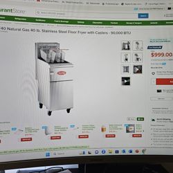 Fryer Natural Gas 