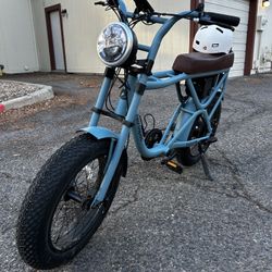 Retrospec E-Bike, Valen Rev - Blue 