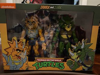 TMNT NECA Zarax and Zork