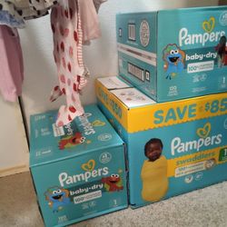 450 Size 1 Pampers 
