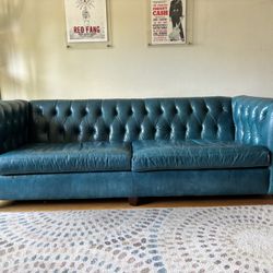 Custom Leather Sofa