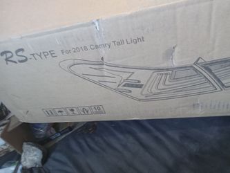 Stock tail lights for a 2018 camry RS