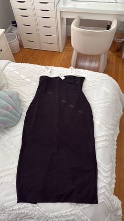 Express Black/White Peakaboo Dress 