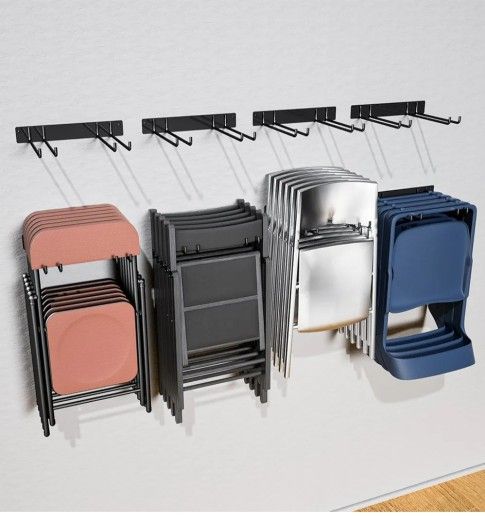 Folding Chair Storage Rack