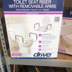 4” Toilet Risers For Round Toilet 