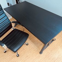 IDÅSEN IKEA Office Desk + Office Chair  